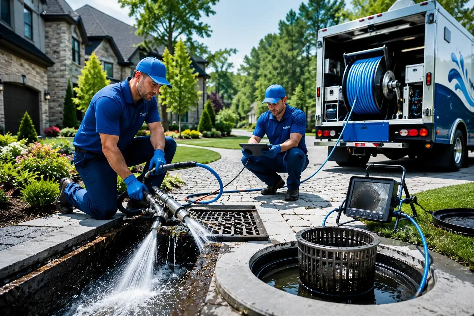 Local outdoor drain cleaning professionals in Collinsville, OK